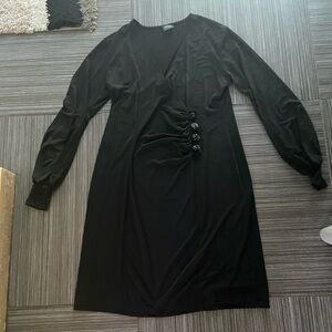 Dress Olian black maternity size large l